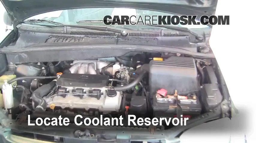 1999 Toyota Sienna LE 3.0L V6 Coolant (Antifreeze) Add Coolant